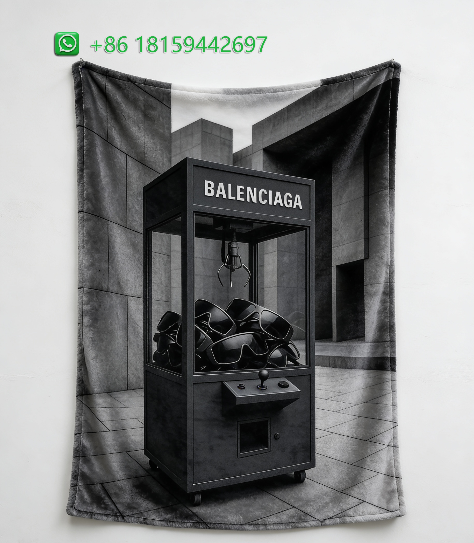 Balenciaga Throw Blankets
